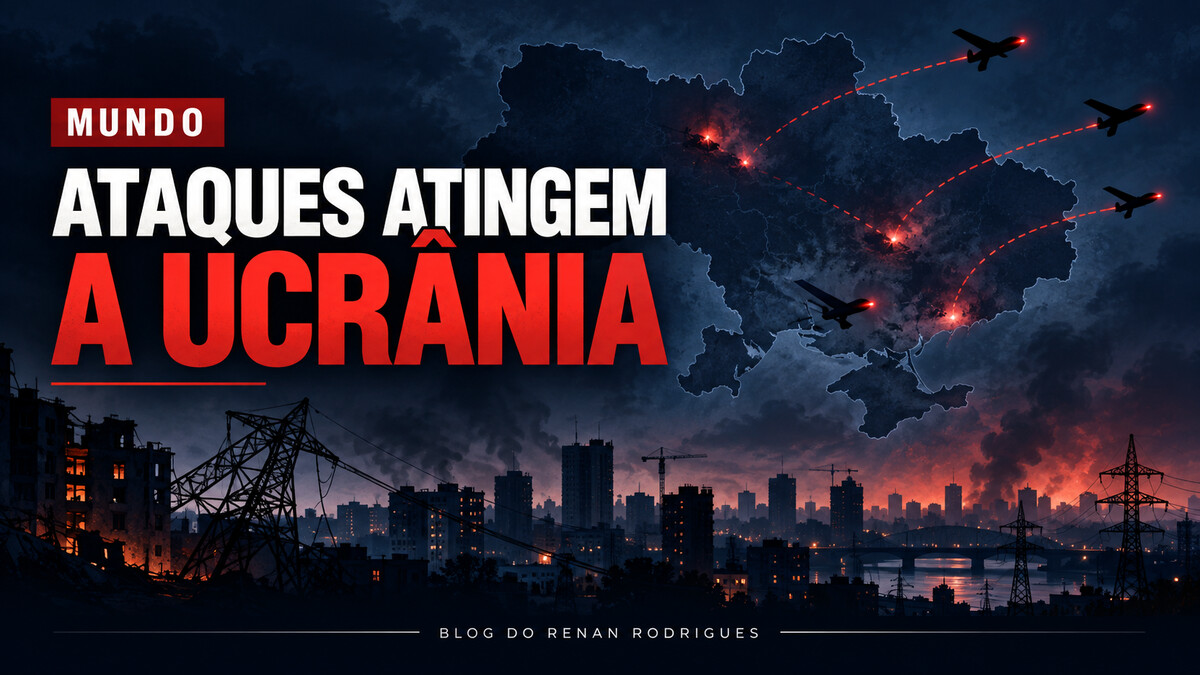 Ataques em larga escala deixam mortos e dezenas de feridos na Ucrânia
