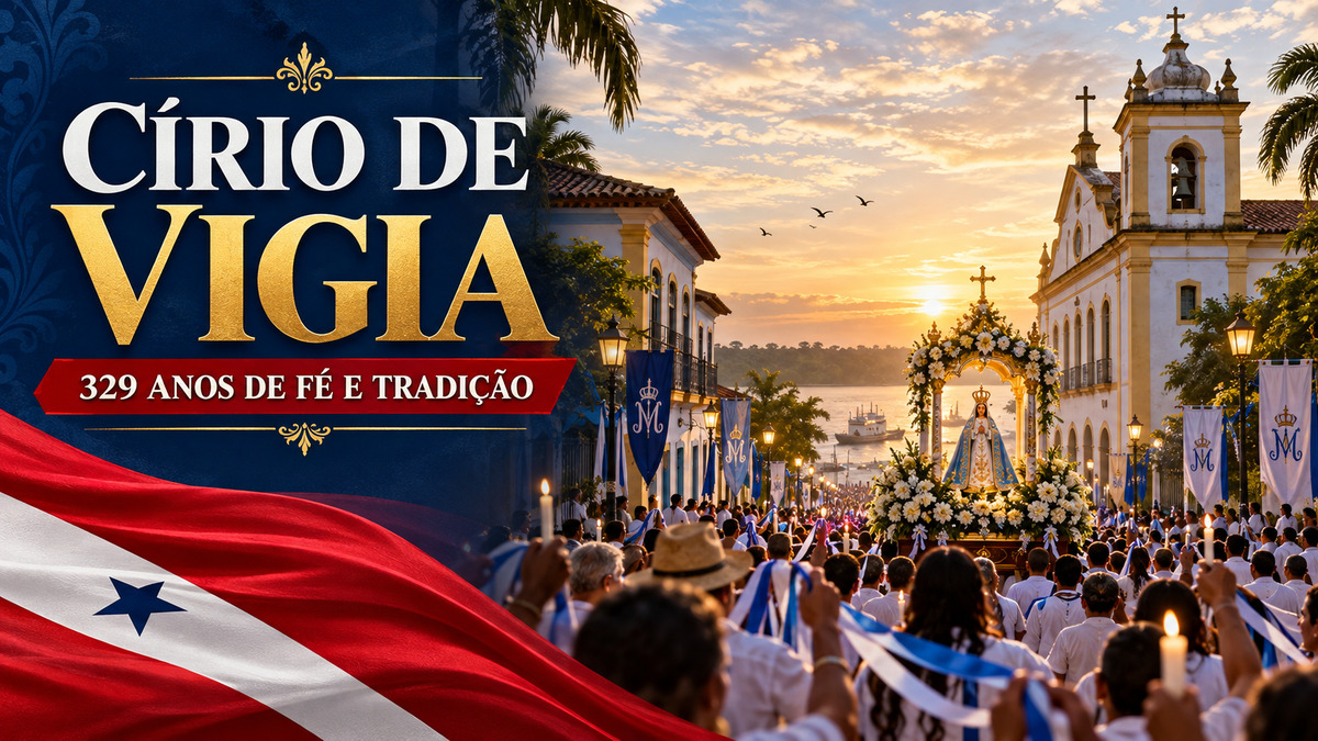 Círio de Vigia celebra 329 anos de fé e reúne multidão no Pará