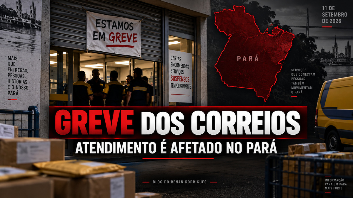 Greve dos Correios começa e afeta atendimento no Pará nesta sexta-feira (11)