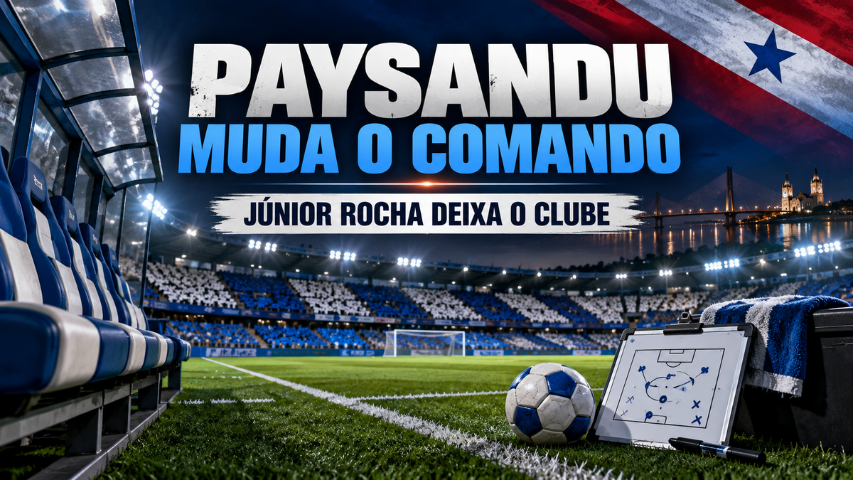 Paysandu demite Júnior Rocha após nova derrota na Série C