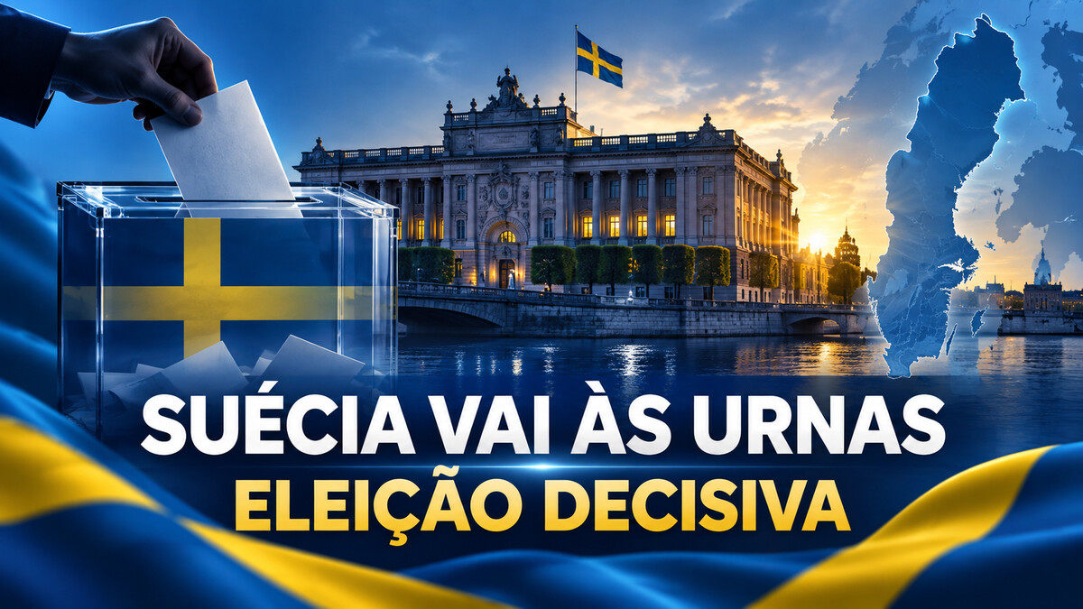 Suécia vai às urnas em eleição que pode mudar a composição do governo
