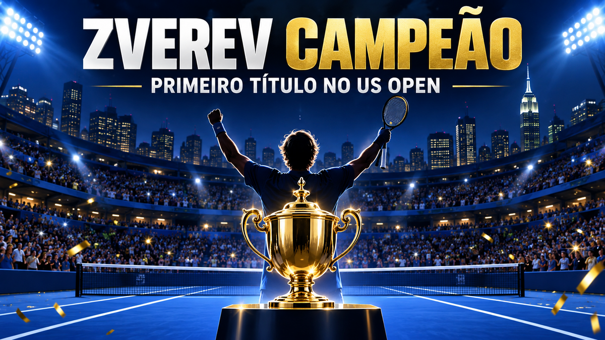 Zverev vence Shelton e conquista seu primeiro título do US Open